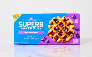 Gluten-Free Wild Blueberry Waffles