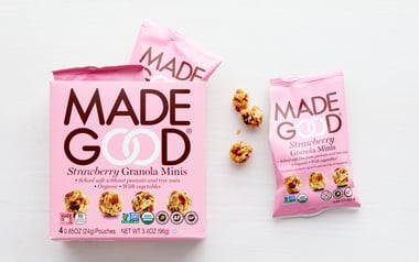 Organic Strawberry Granola Minis