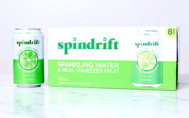 Lime Sparkling Water 8-Pack