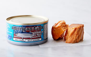 Smoked Pole Caught Albacore Tuna Fillets