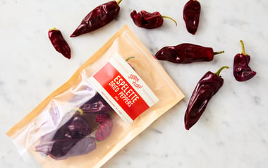 Whole Dried Espelette Peppers