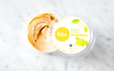 Zesty Lemon Hummus