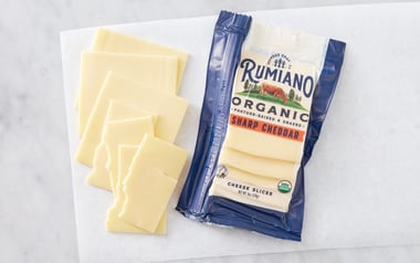 Organic Sliced Sharp Cheddar