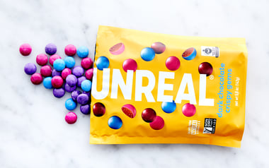Dark Chocolate Crispy Gems