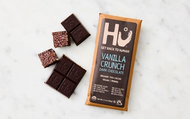 Vanilla Crunch Dark Chocolate Bar