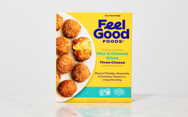 Three Cheese Mac & Cheese Bites