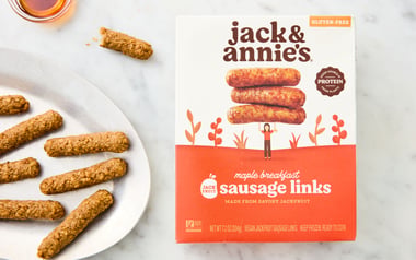 Jackfruit Breakfast Sausage Links