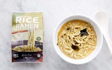 Jade Pearl Rice Ramen with Miso Soup