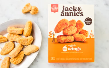 Buffalo Jackfruit Wings