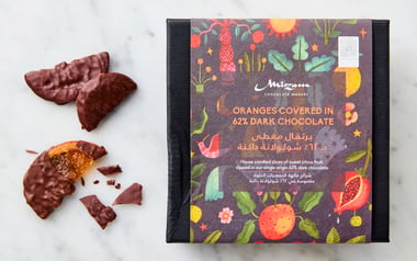 Secret Spice Garden Dark Chocolate Coated Oranges 62%