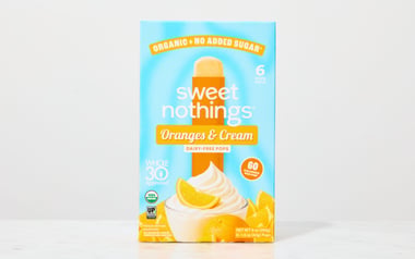 Sweet Nothings Oranges & Cream Fruit Pops