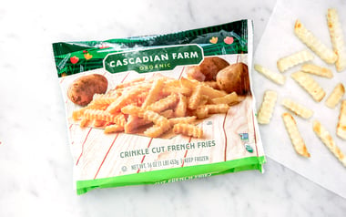 Organic Crinkle Cut French Fries