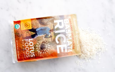 Organic White Heirloom Basmati Rice