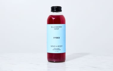 Blueberry Mint Mood Drink