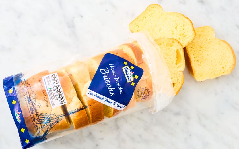 This is how Hand-Braided Sliced Brioche Loaf looks, 1. image reference