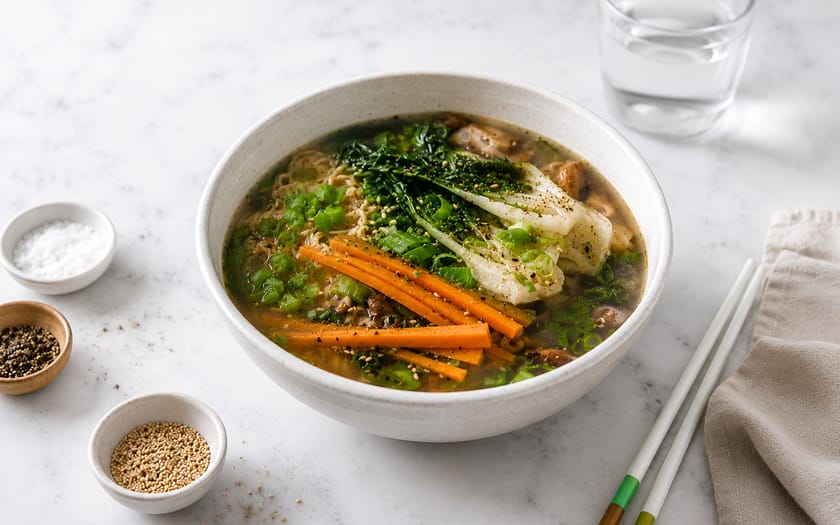 This is how Tsar Nicoulai Umami Vegetable Ramen Kit looks, 1. image reference