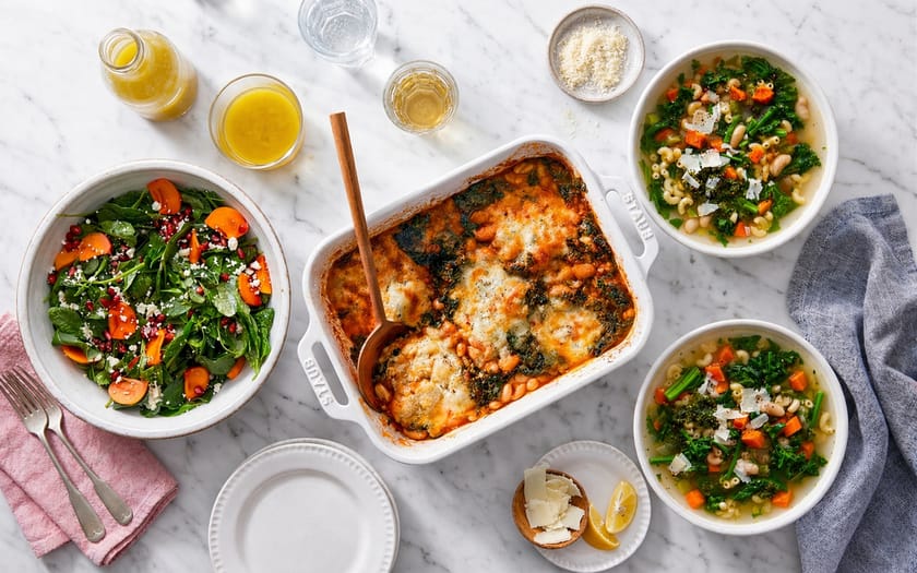 This is how Greens & Beans Veggie Meal Kit Trio looks, 1. image reference