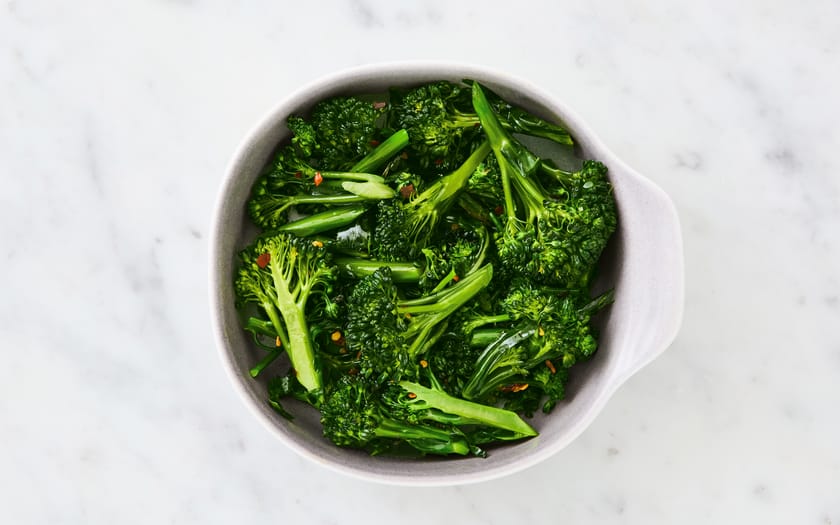 This is how Sautéed Baby Broccoli with Chili & Garlic looks, 1. image reference