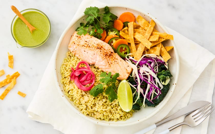 This is how Baja Fish Taco Bowl looks, 1. image reference