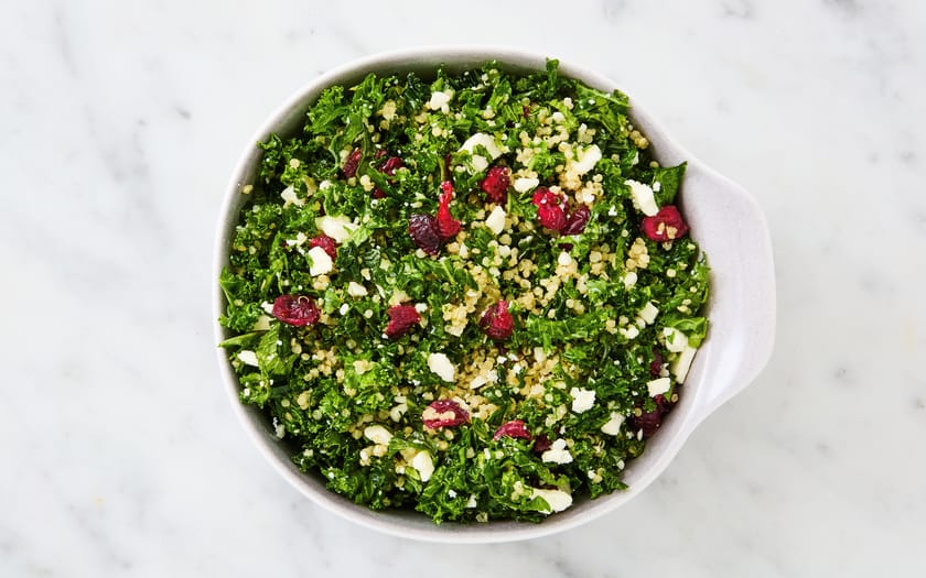 This is how Quinoa Kale Salad looks, 1. image reference