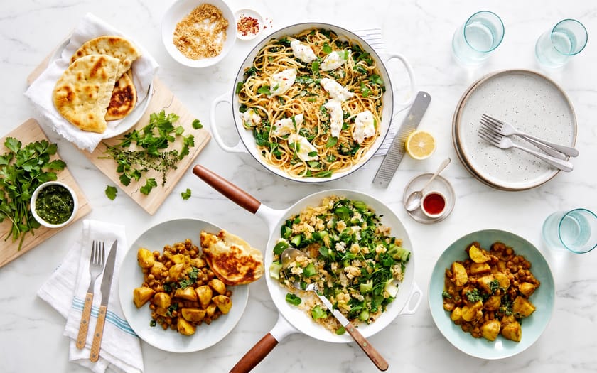 This is how Bold Veggie Flavors Meal Kit Trio looks, 1. image reference