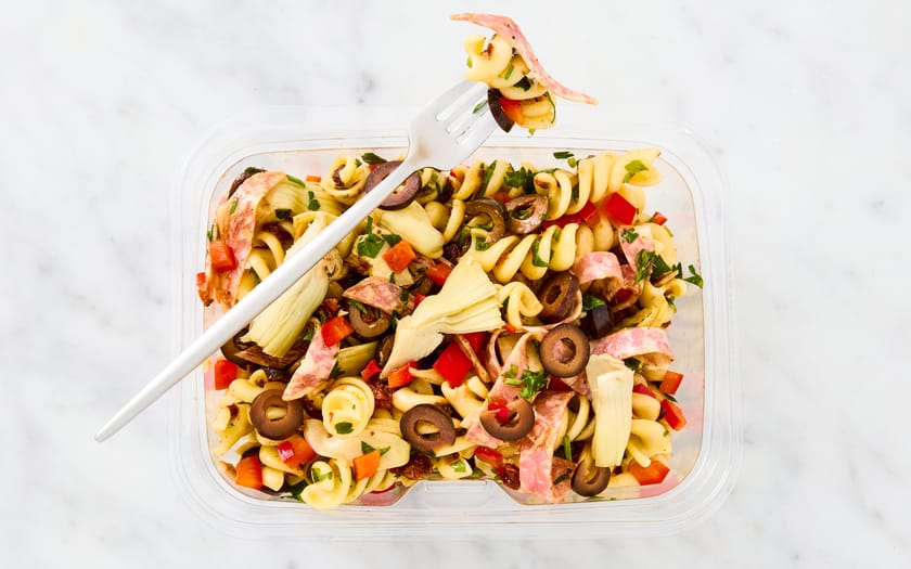 This is how Classic Italian Pasta Salad looks, 1. image reference