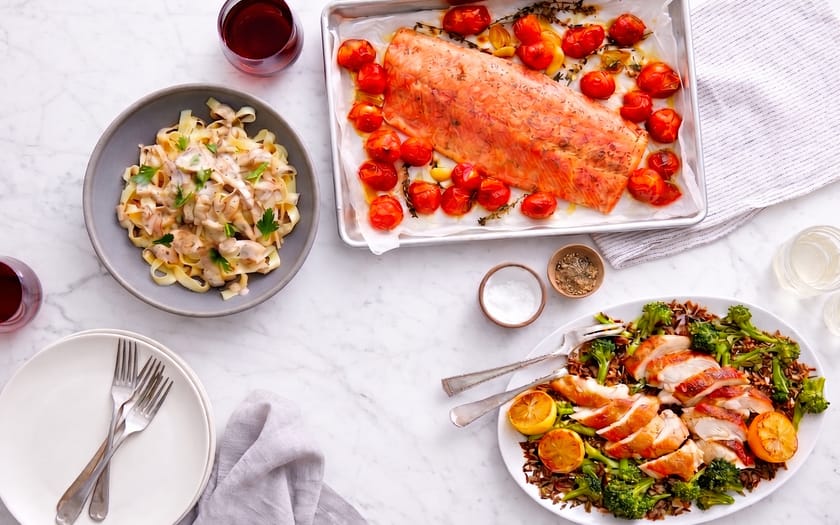 This is how Protein Packed Suppers Meal Kit Trio looks, 1. image reference
