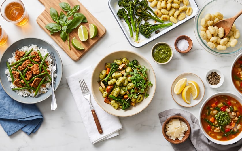 This is how Fan Favorites! Veggie Meal Kit Trio looks, 1. image reference