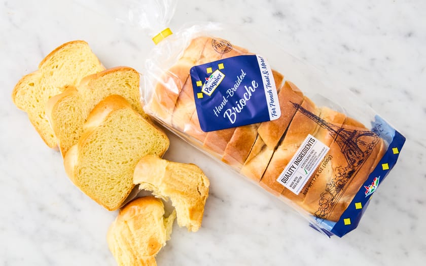This is how Hand-Braided Sliced Brioche Loaf looks, 2. image reference